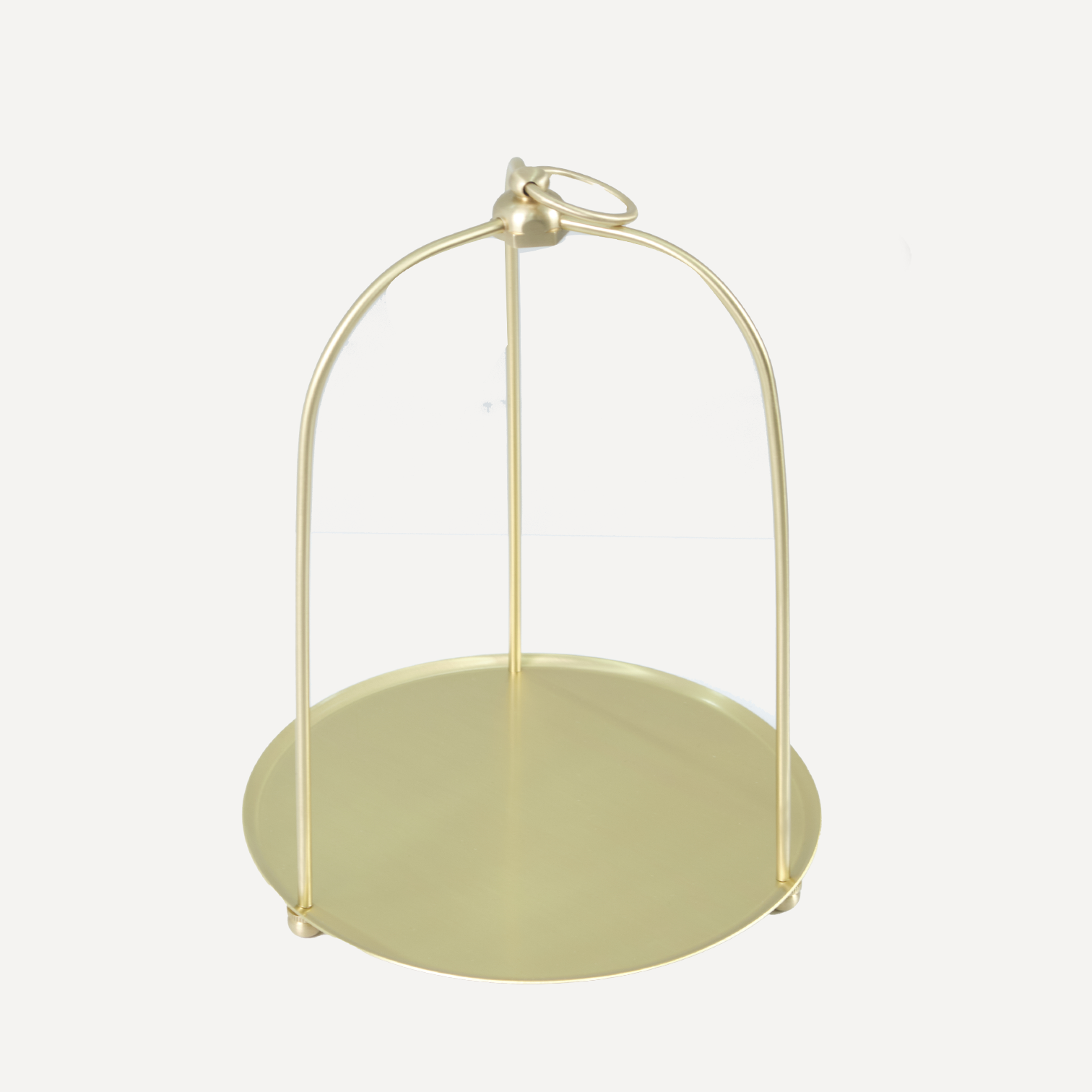 Pirinç Yuvarlak Tepsi