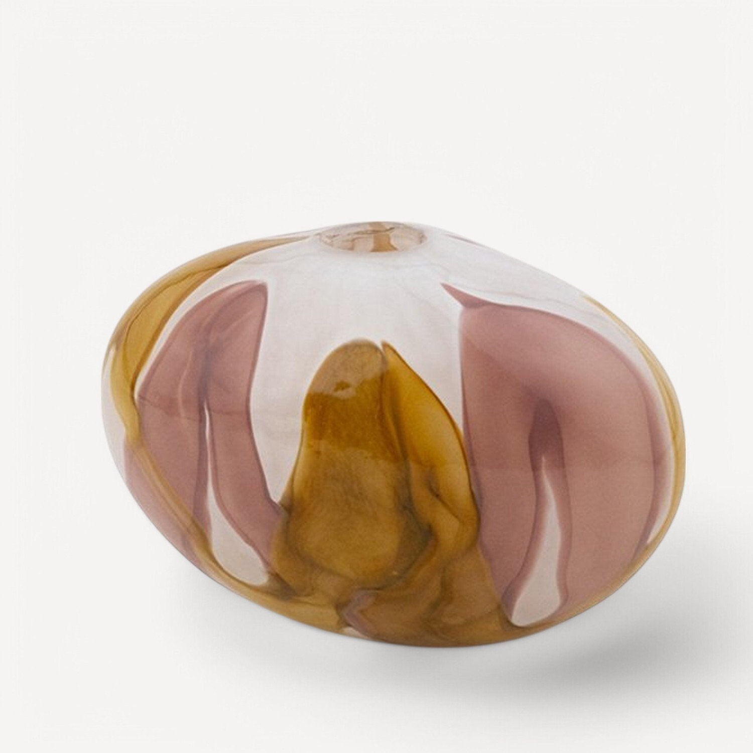 Kısa Geniş Cam Vazo