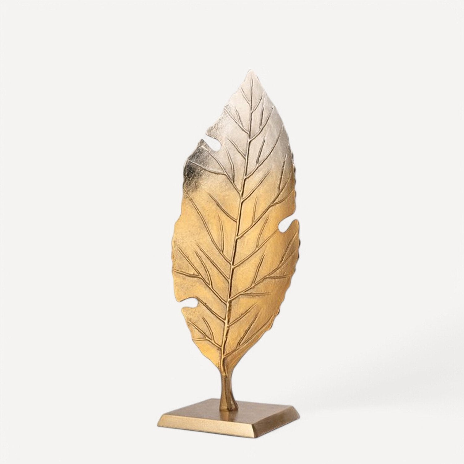 Dentale Gümüş Gold Küçük Yaprak Dekor