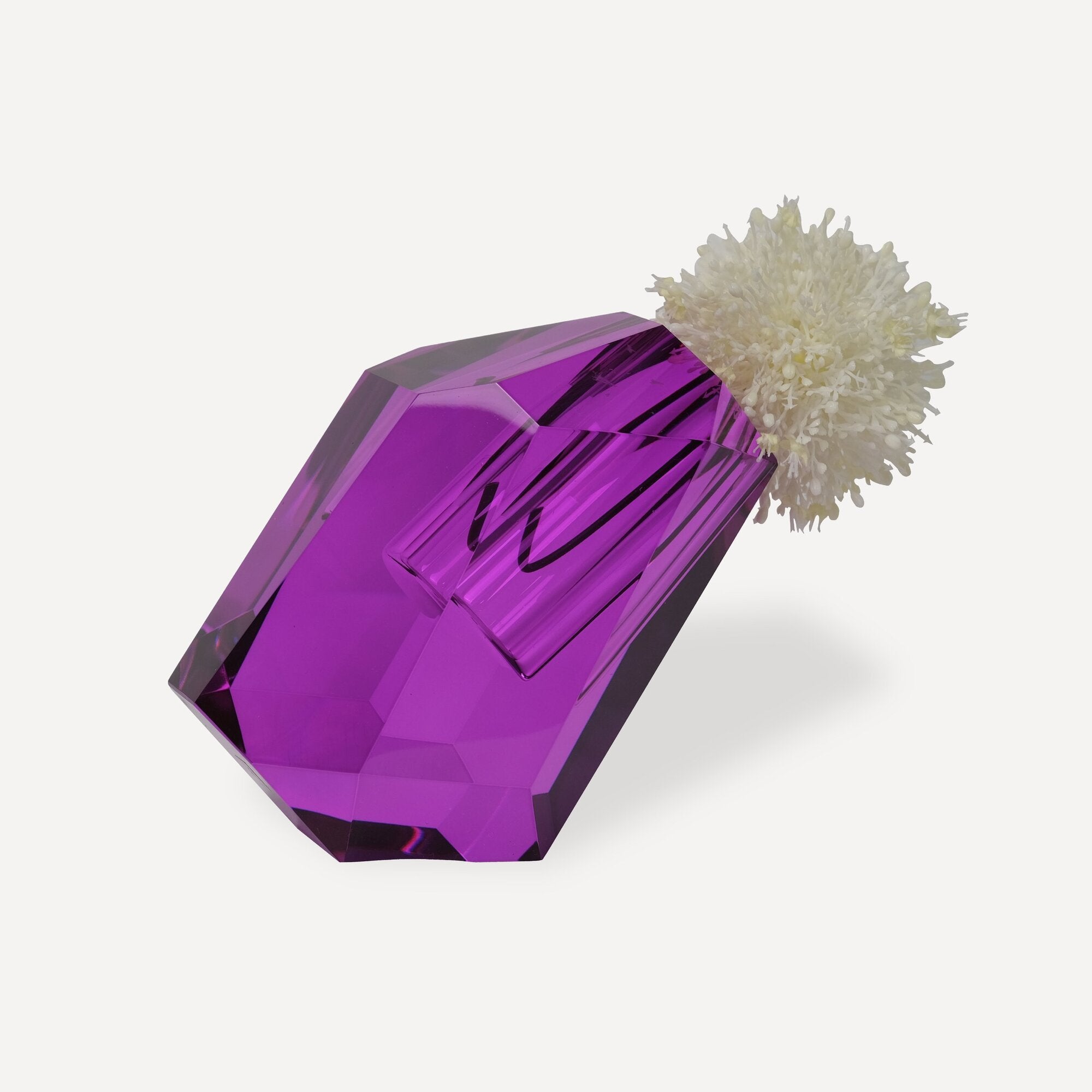 Ametist Çiçeği Dekoratif Vazo