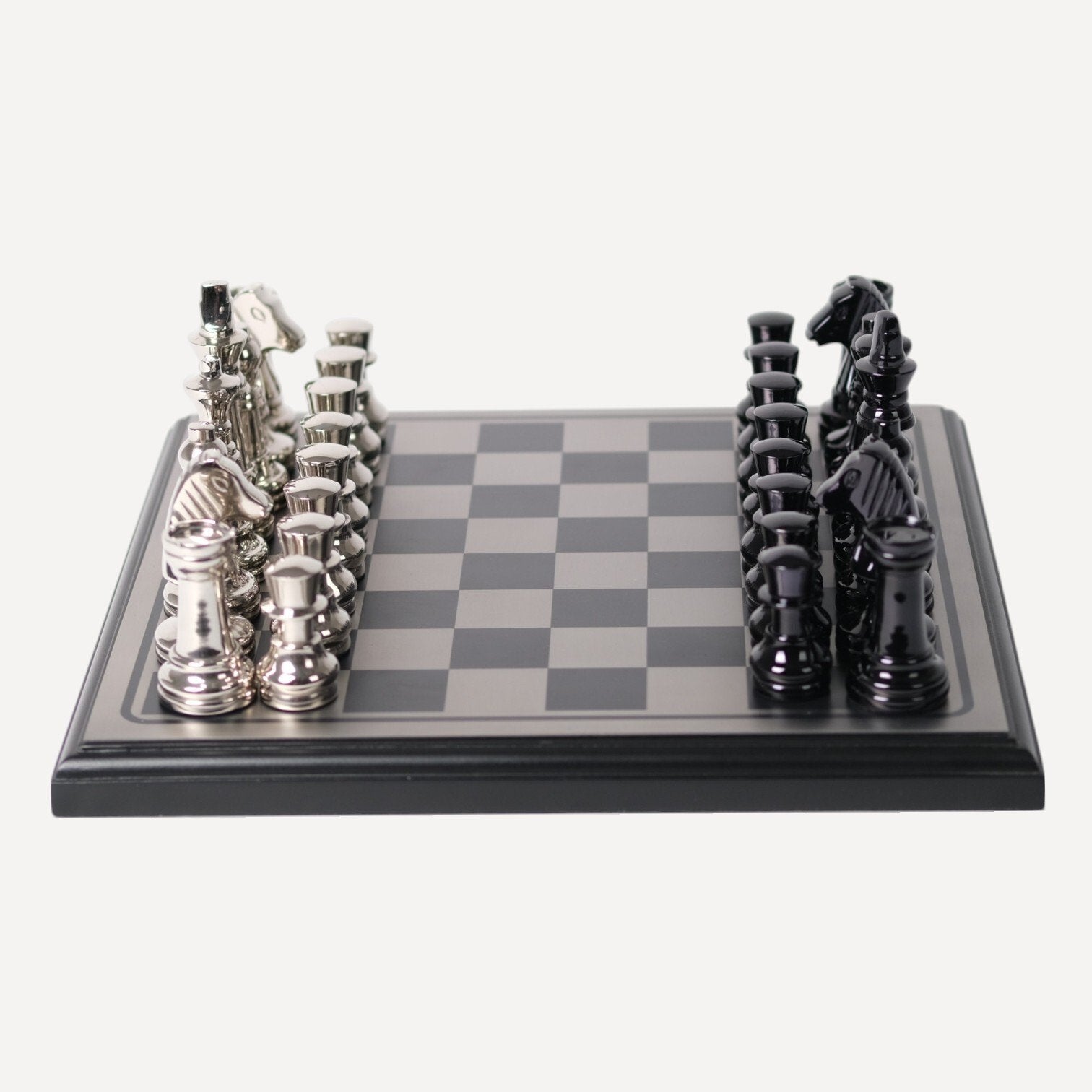 Royal Metal Elegance Satranç Takımı