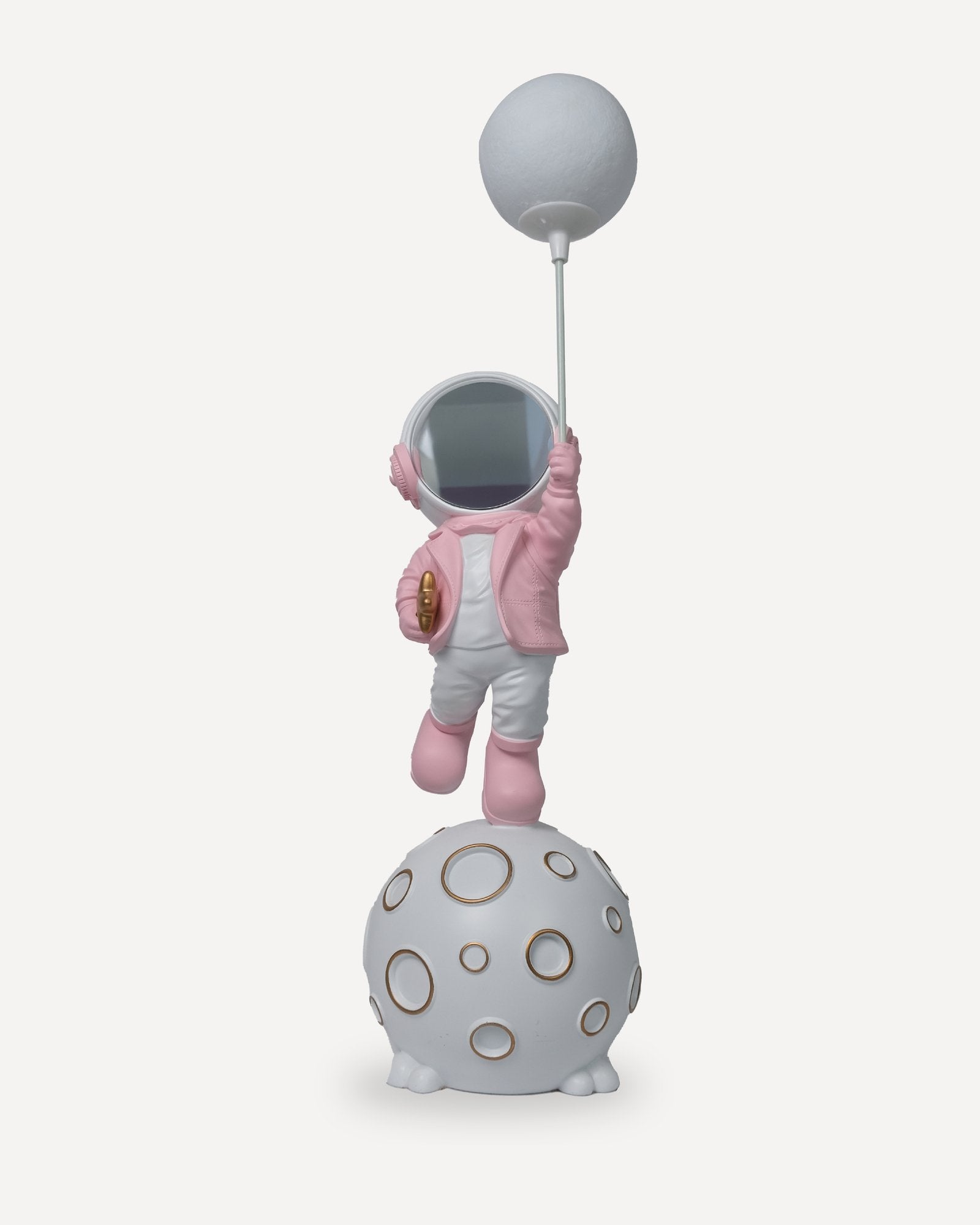 MoonWalker Pembe Astronot Dekoratif Gece Lambası 75cm