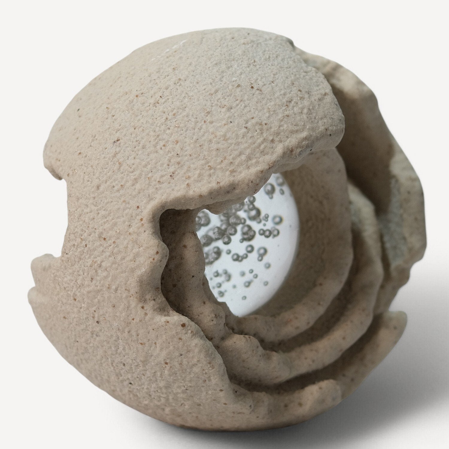 Doğal Taş Görünümlü Dekoratif Küre