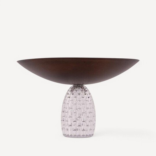 Akrilik Ayaklı Büyük Metal Dekoratif Kasa