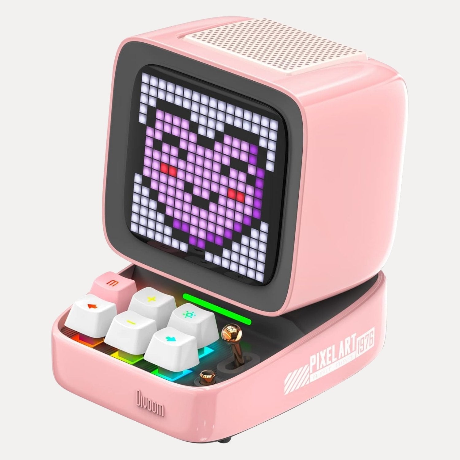 Divoom Ditoo Pembe Bluetooth Hoparlör