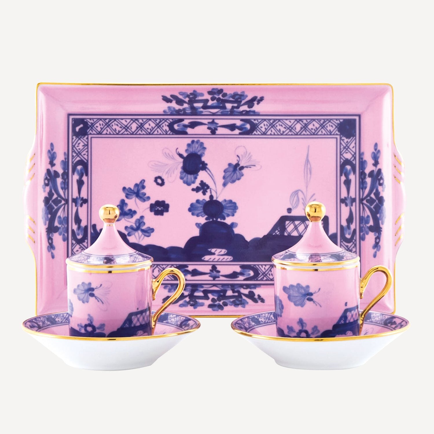 Oriente Italiano Tepsili 2'li Kahve Seti